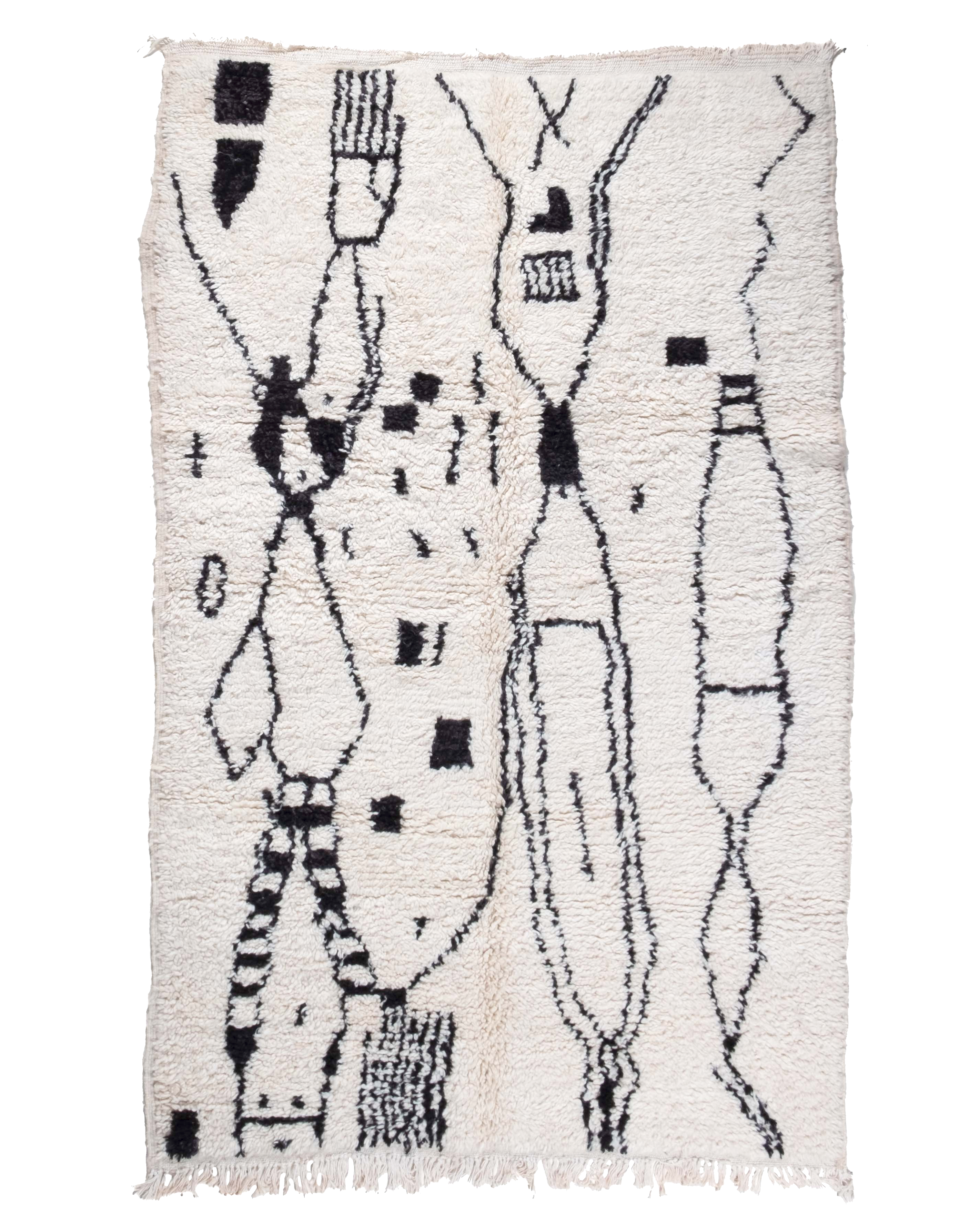 Azilal Moroccan Rug - 4'11'' x 7'10" - AZ114