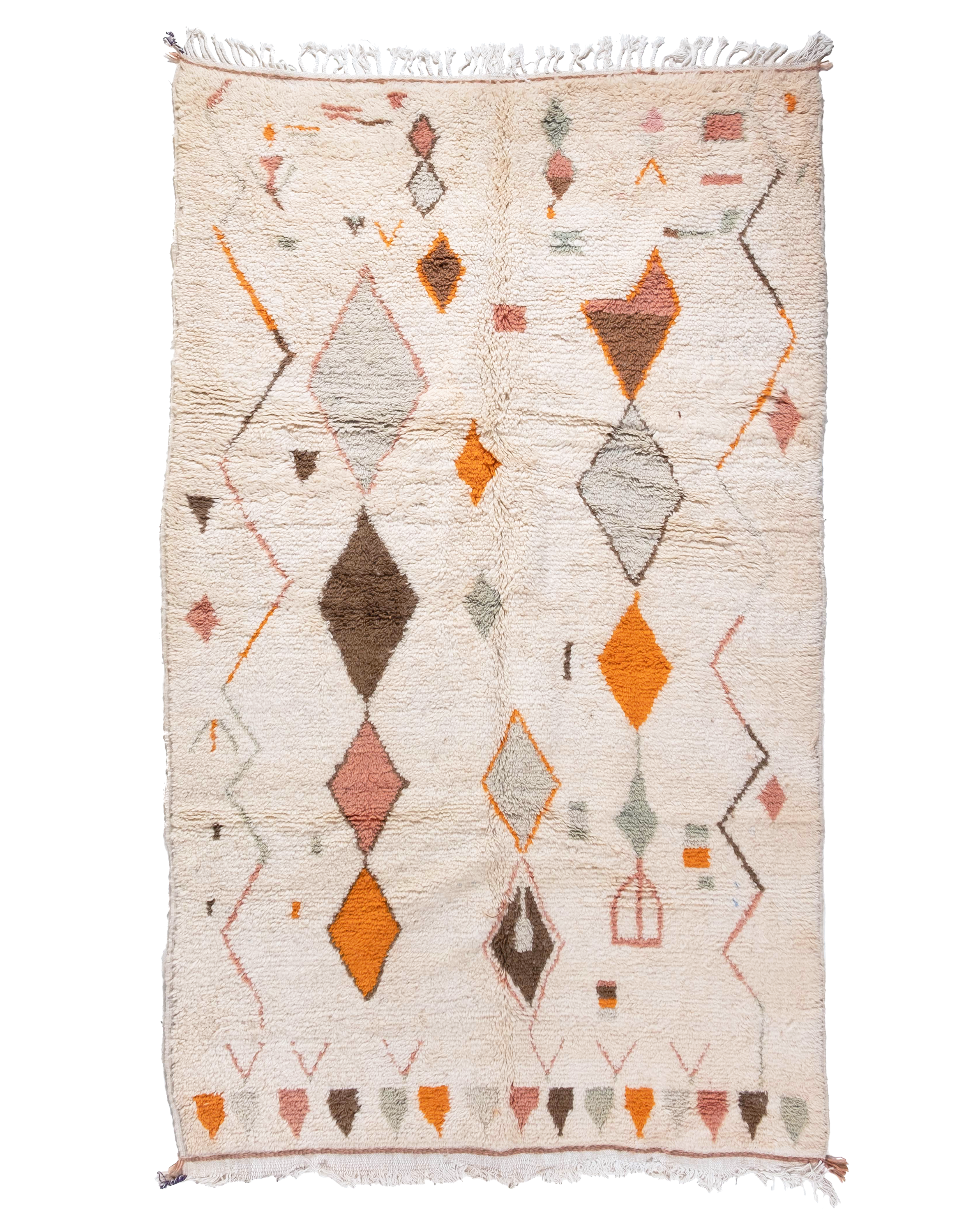 Azilal Moroccan Rug - 5'1'' x 9'2" - AZ116