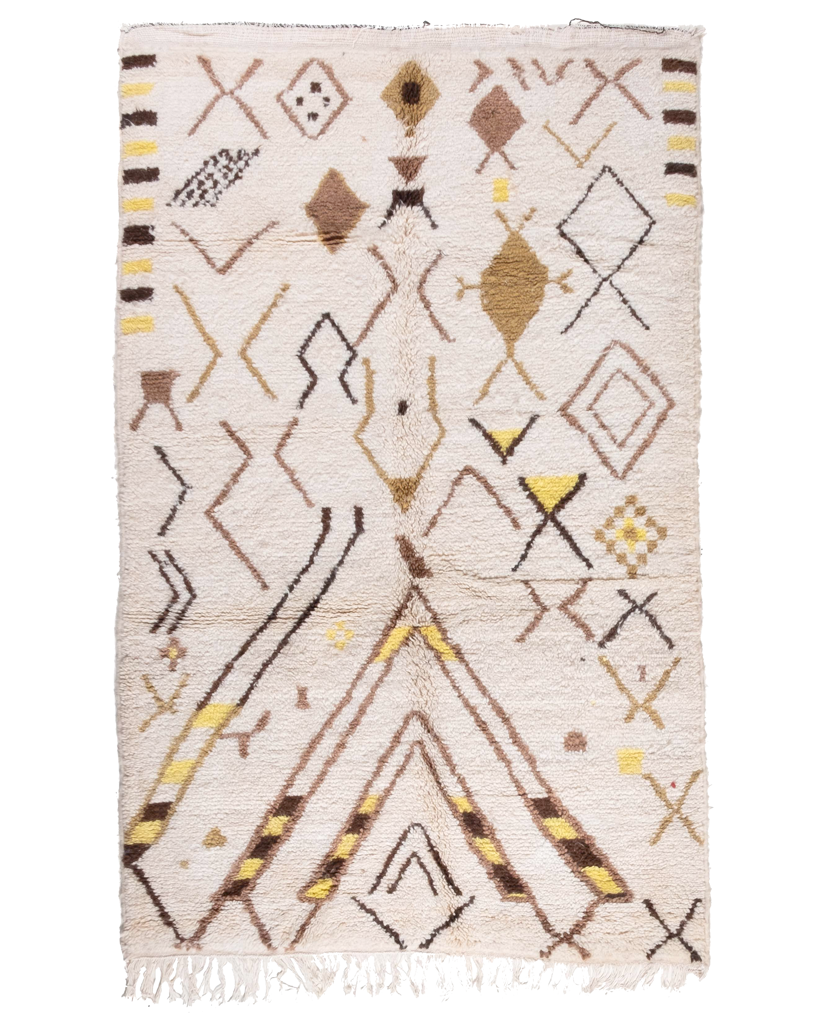 Azilal Moroccan Rug - 4'3'' x 7'3" - AZ119