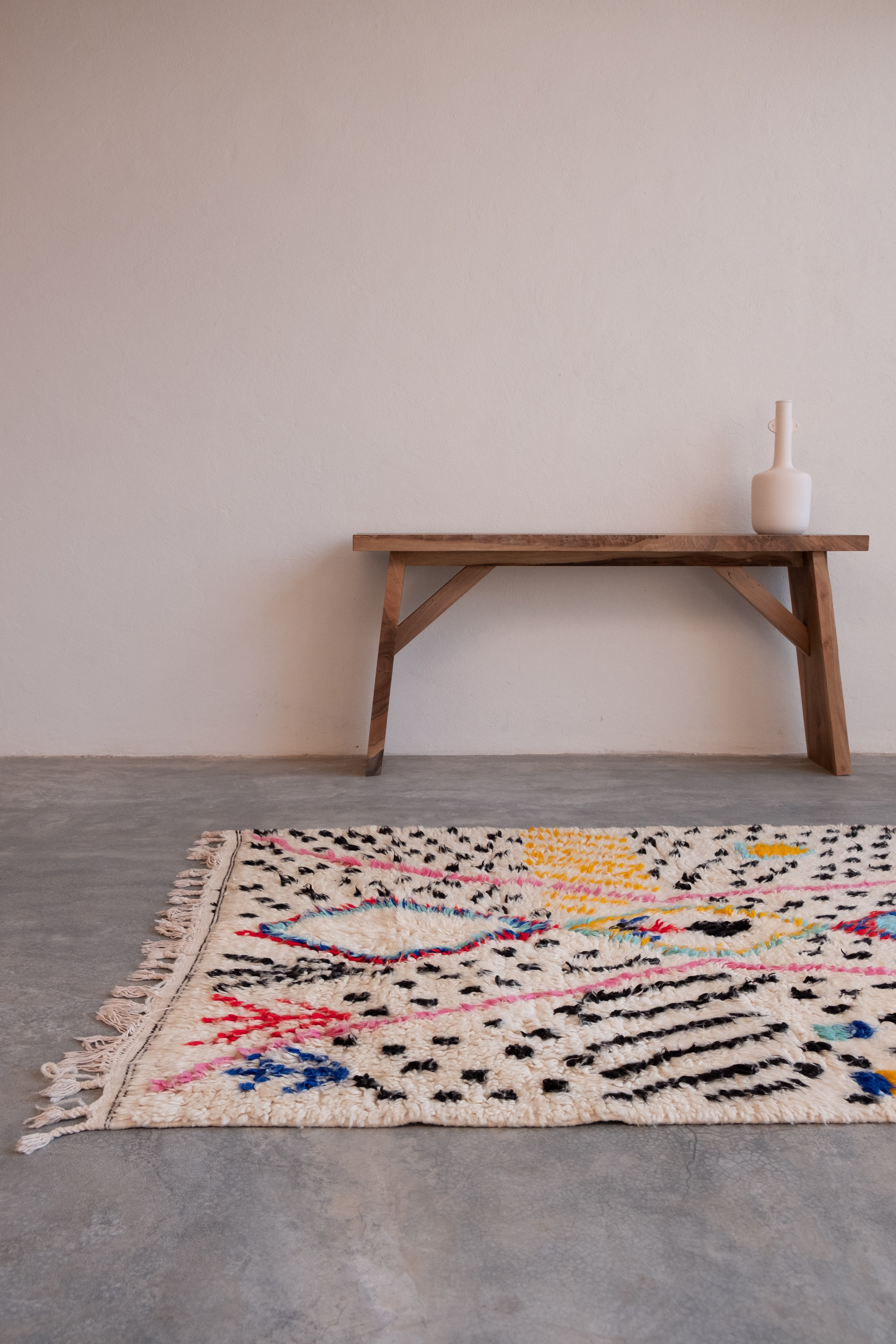 Azilal Moroccan Rug - 4'5" x 7'4" - AZ405