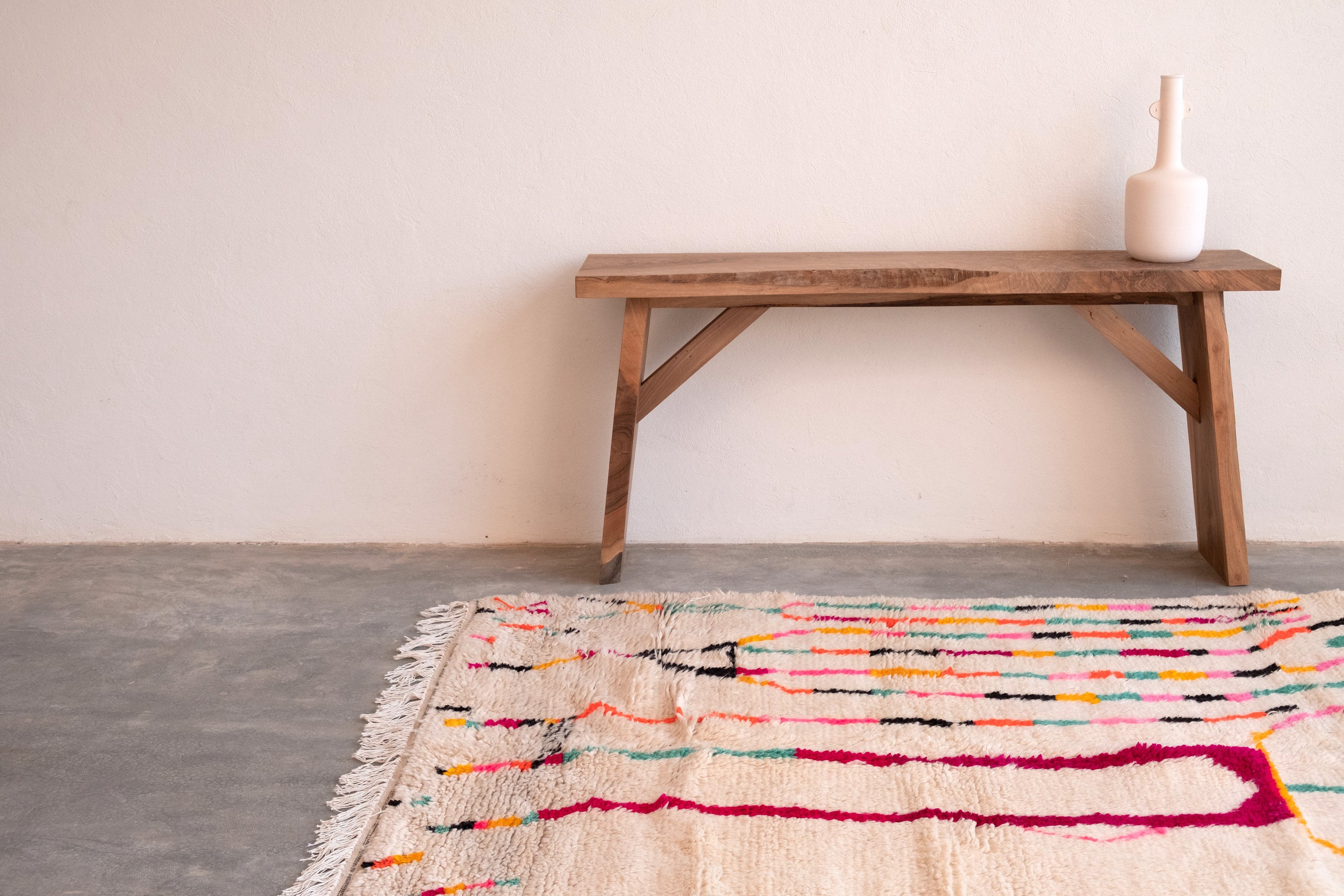 Azilal Moroccan Rug - 5'3" x 6'4" - AZ409