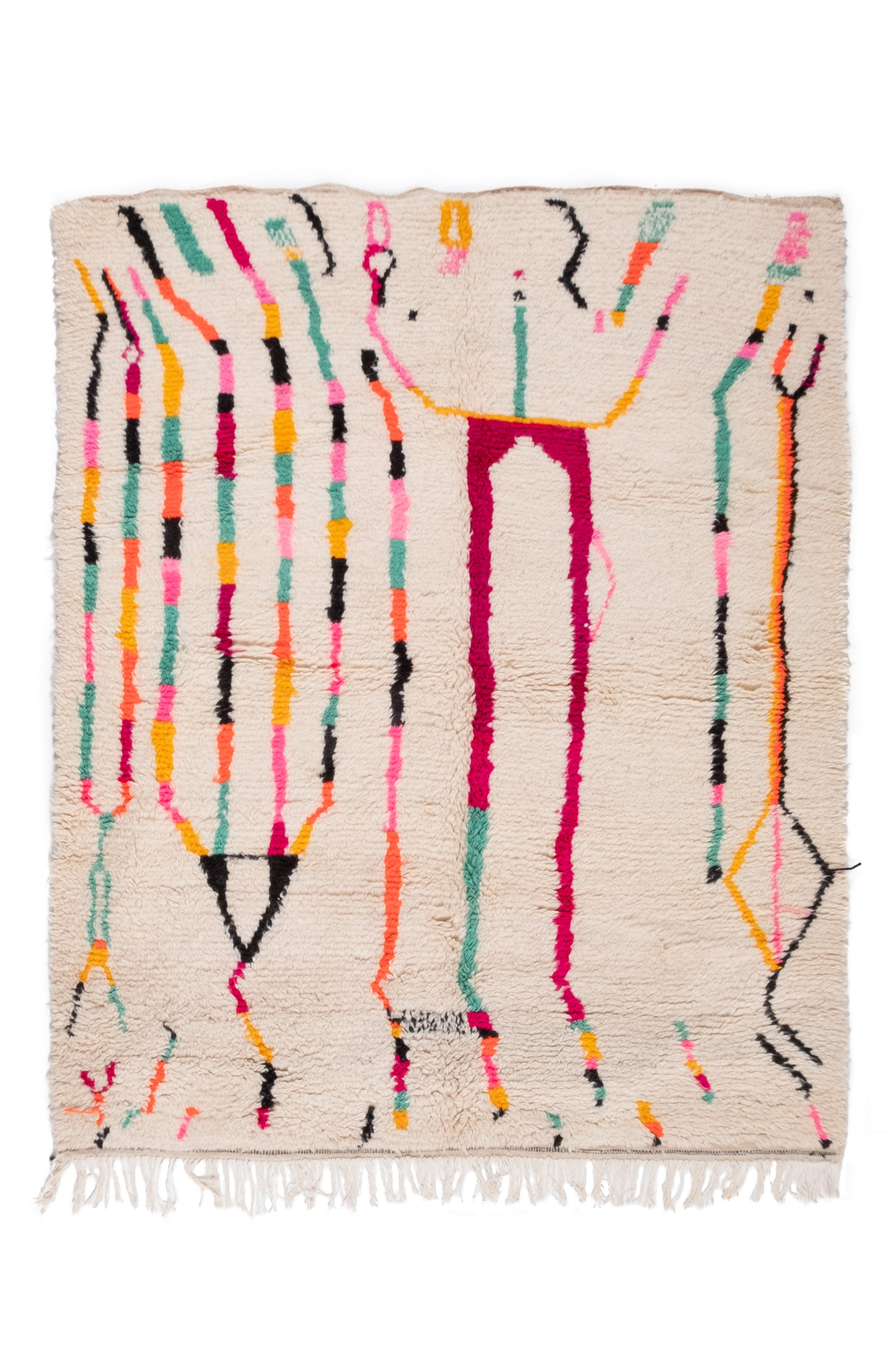 Azilal Moroccan Rug - 5'3" x 6'4" - AZ409