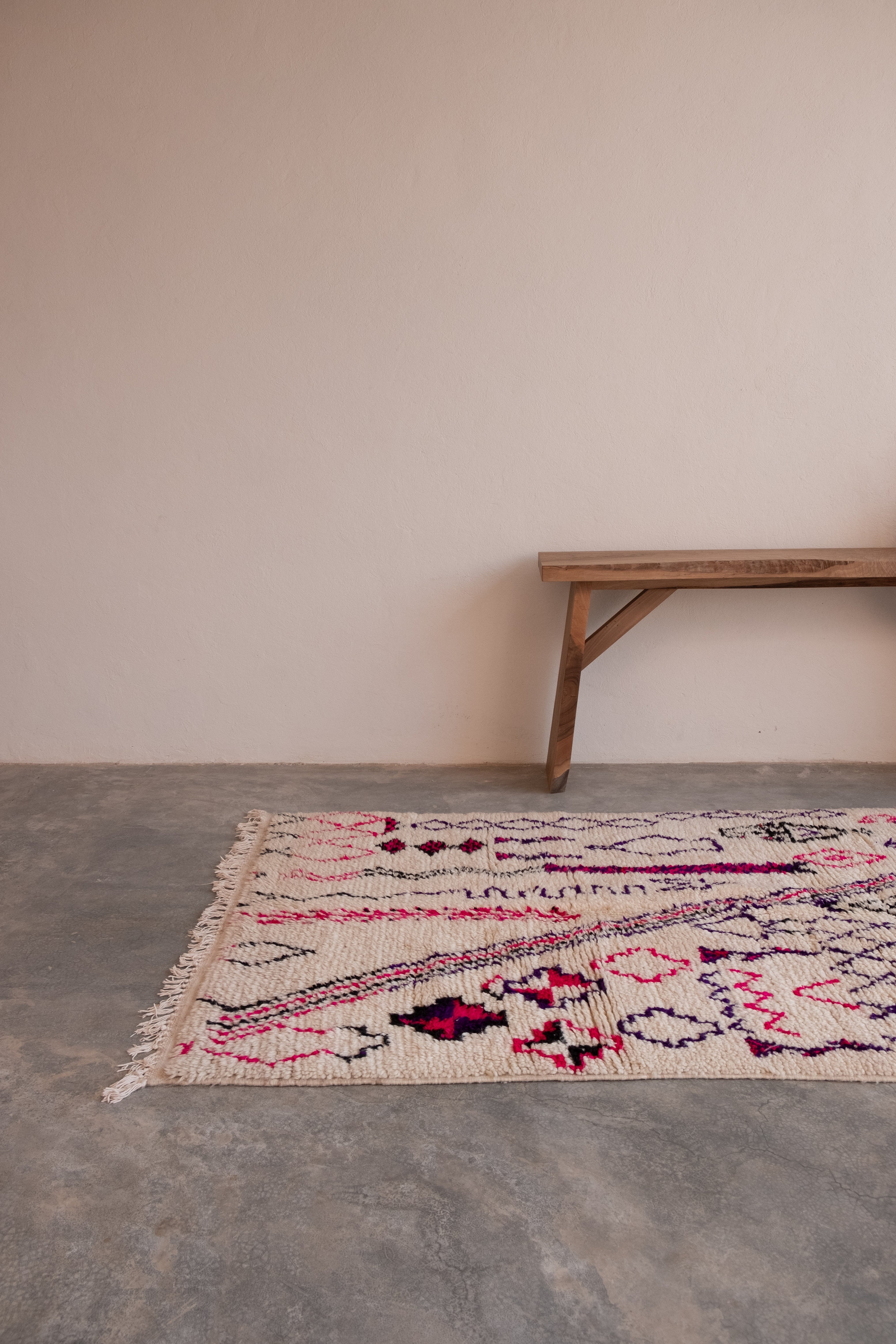 Azilal Moroccan Rug - 4'3" x 10'2" - AZ410