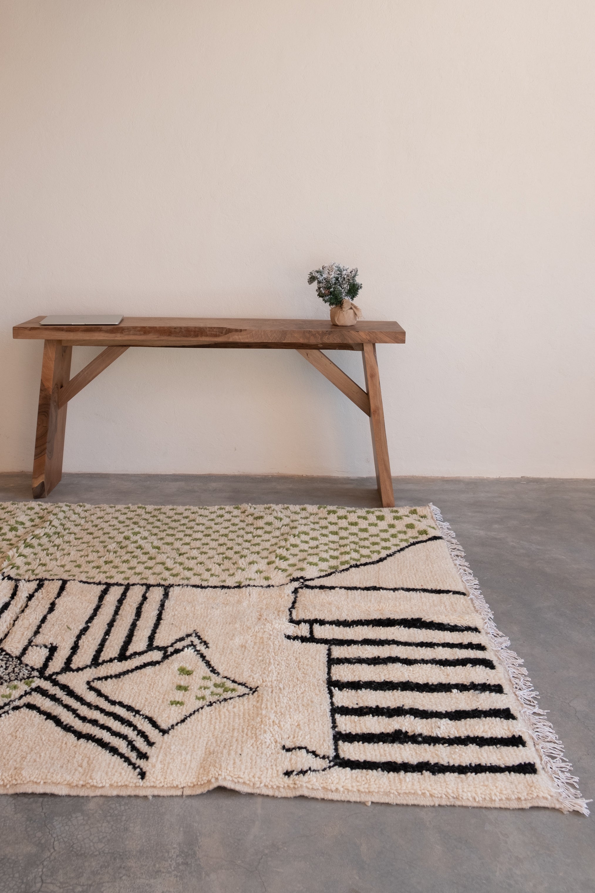 Azilal Moroccan Rug - 5'3" x 6'10" - AZ412