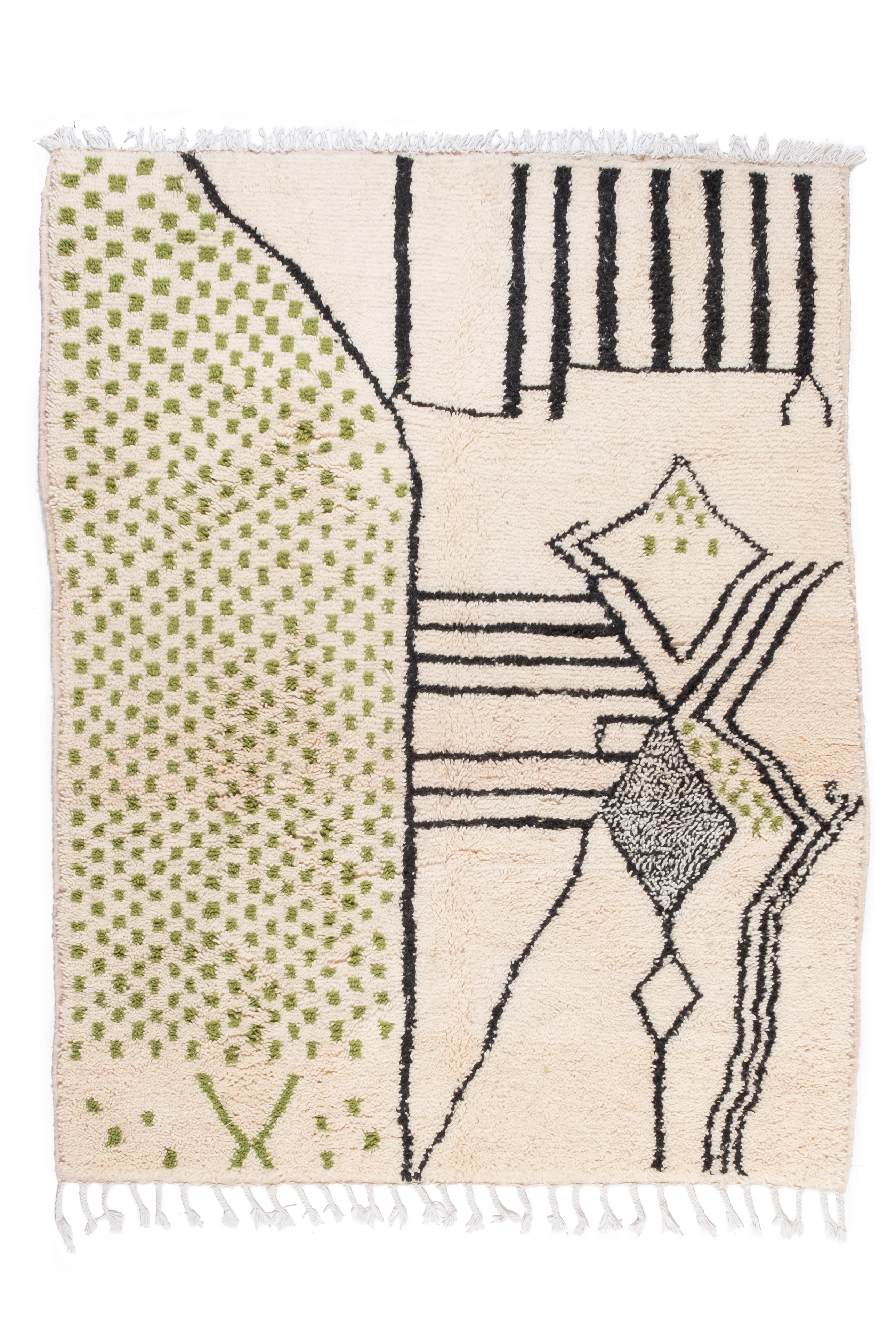 Azilal Moroccan Rug - 5'3" x 6'10" - AZ412
