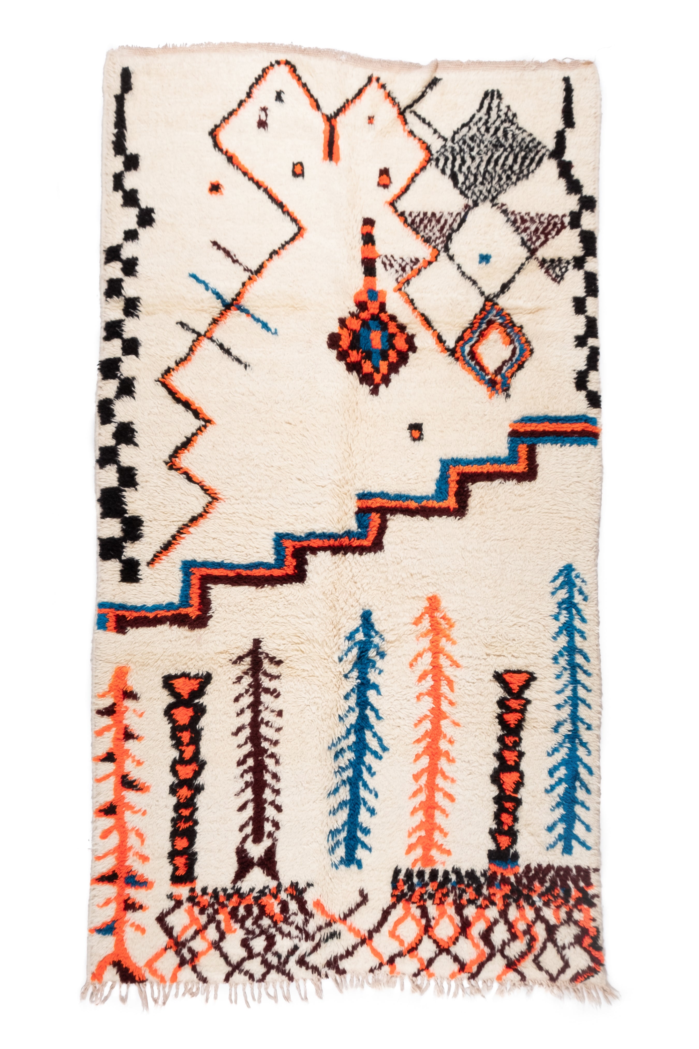 Azilal Moroccan Rug - 4'4" x 8'5" - AZ414