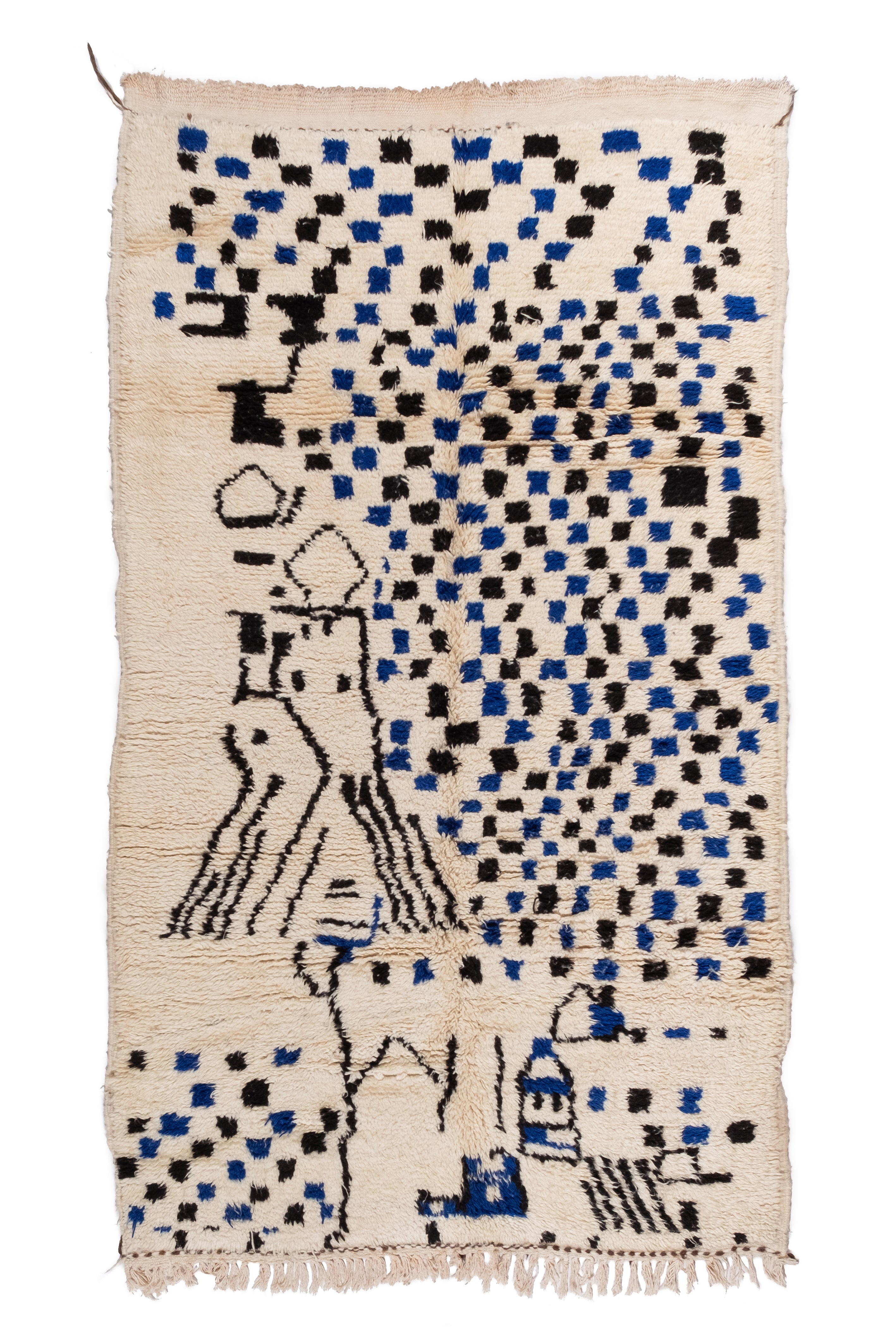 Azilal Moroccan Rug - 4'7" x 8'9" - AZ416