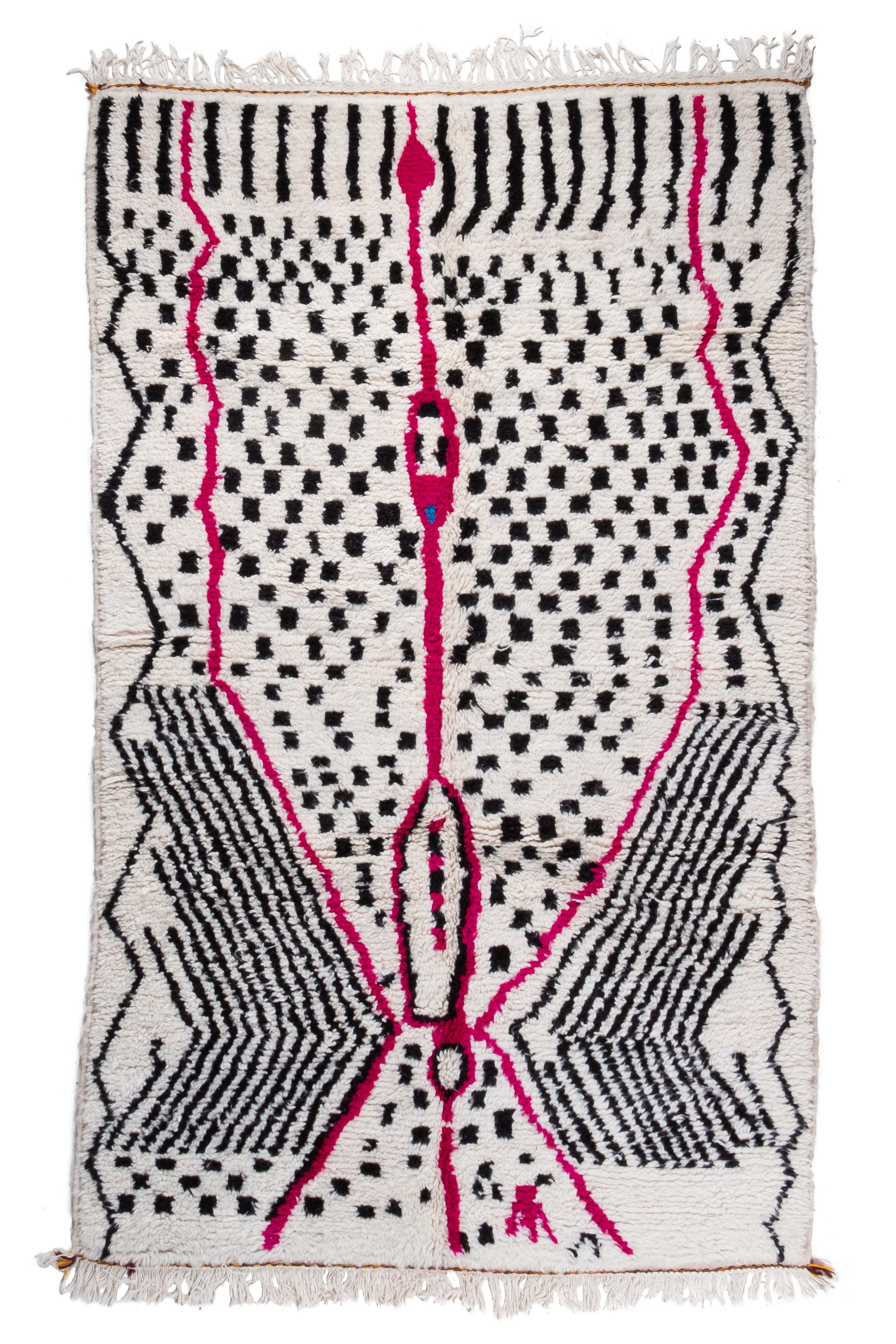Azilal Moroccan Rug - 4'11'' x 8'2" - AZ103