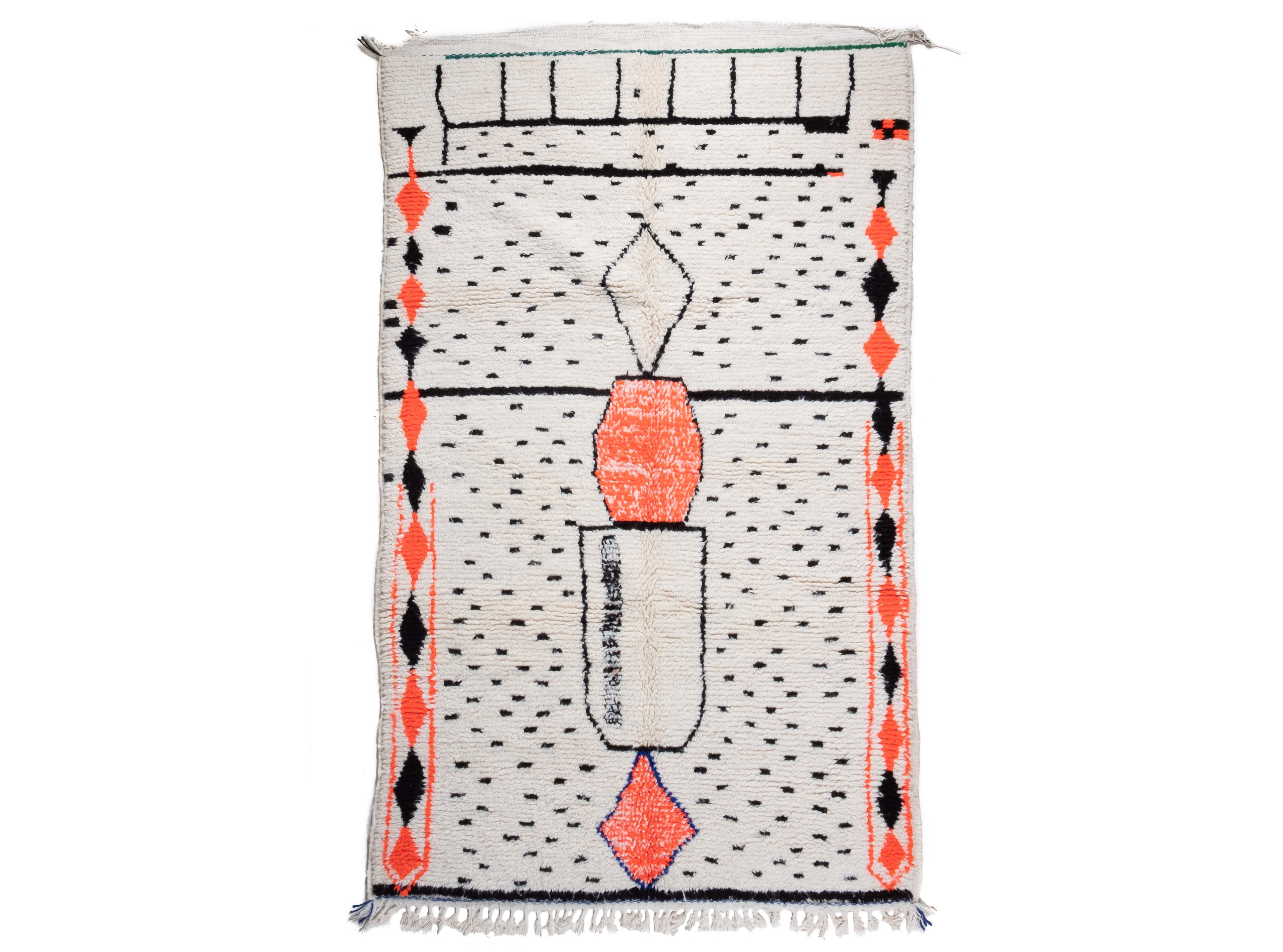 Azilal Moroccan Rug - 5'2'' x 8'4" - AZ104