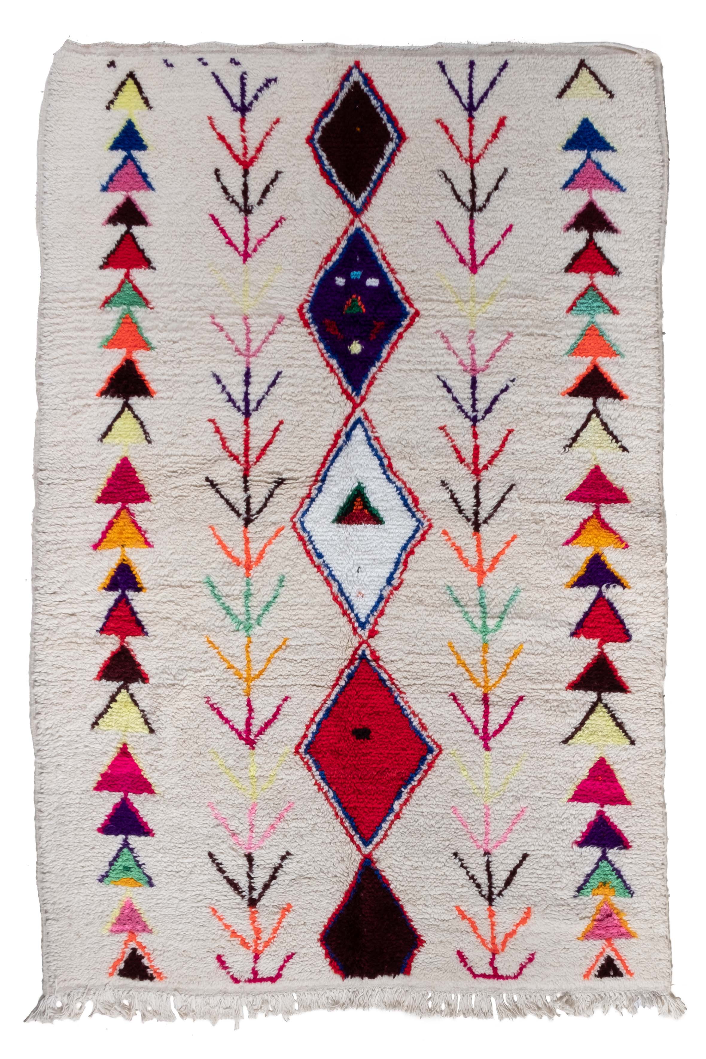 Azilal Moroccan Rug - 4'11'' x 7'10" - AZ109