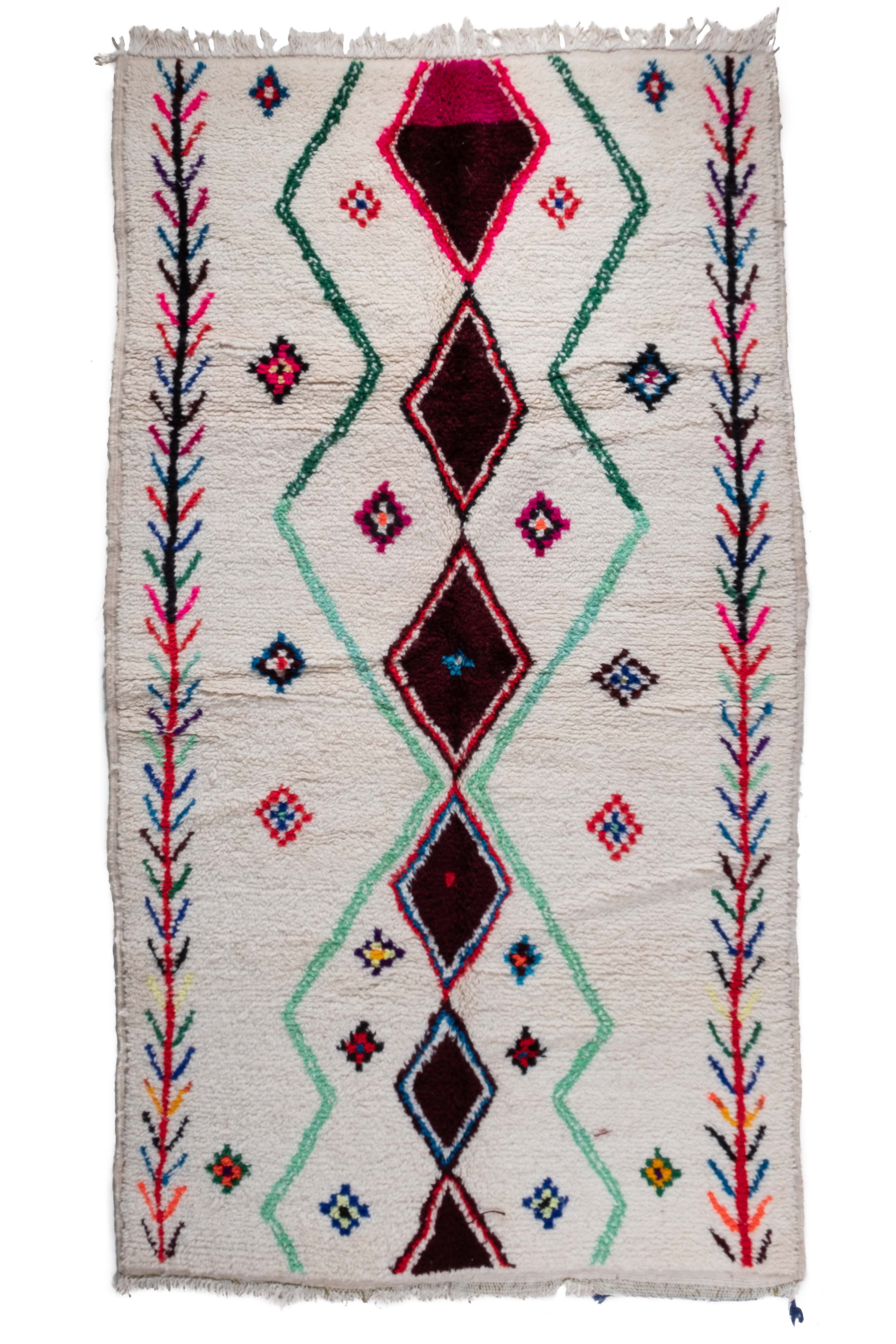 Azilal Moroccan Rug - 4'11'' x 9'2" - AZ111