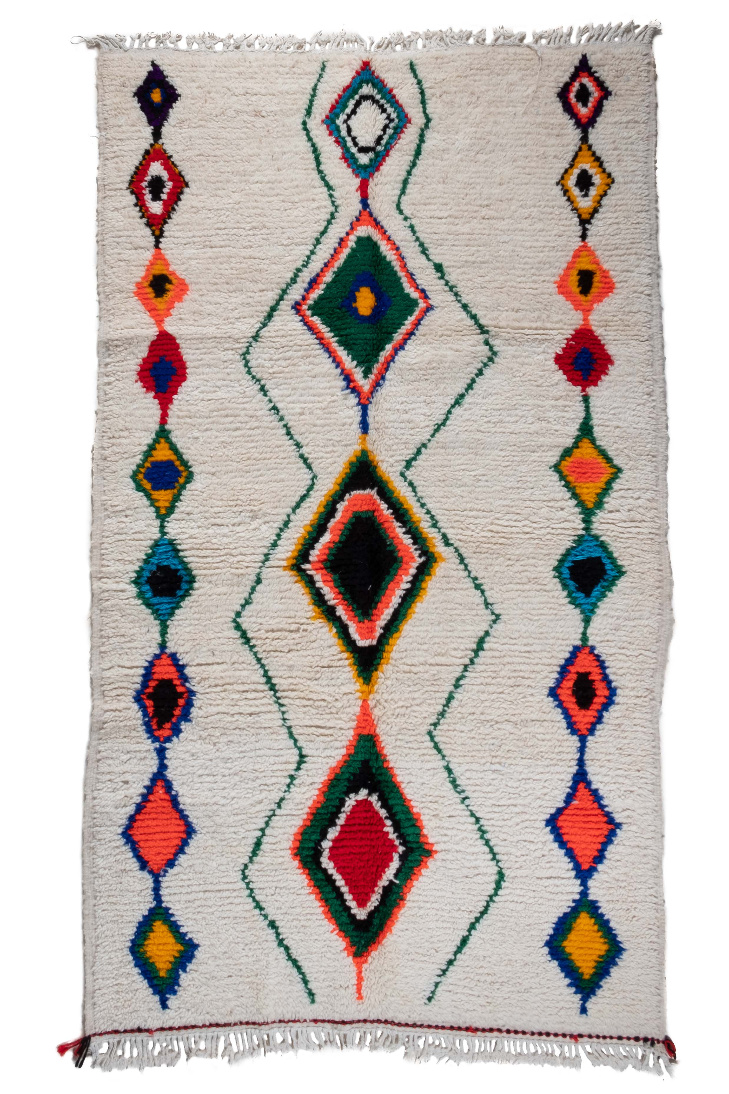 Azilal Moroccan Rug - 4'7'' x 8'2" - AZ115