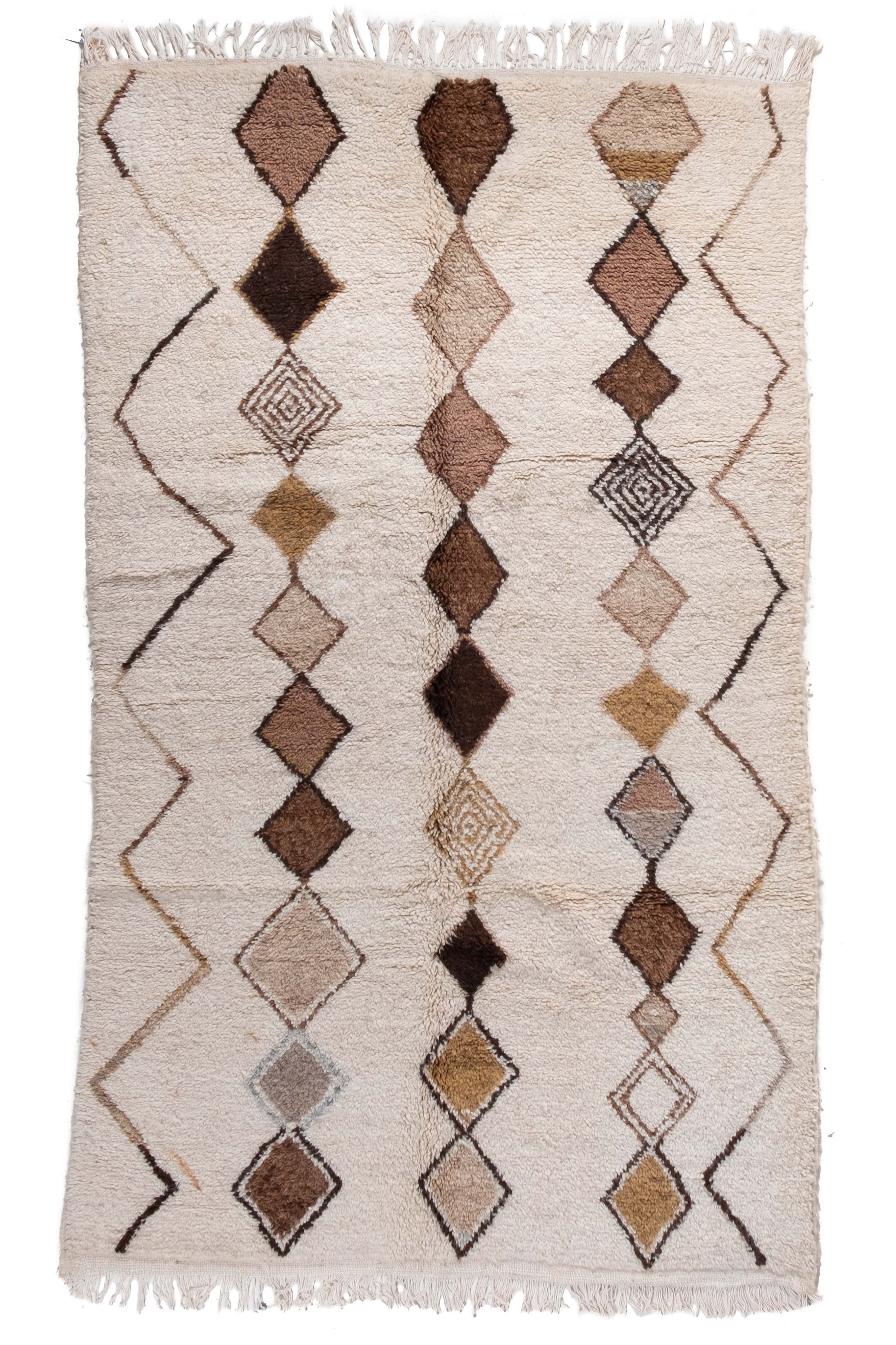 Azilal Moroccan Rug - 4'9'' x 8' - AZ122