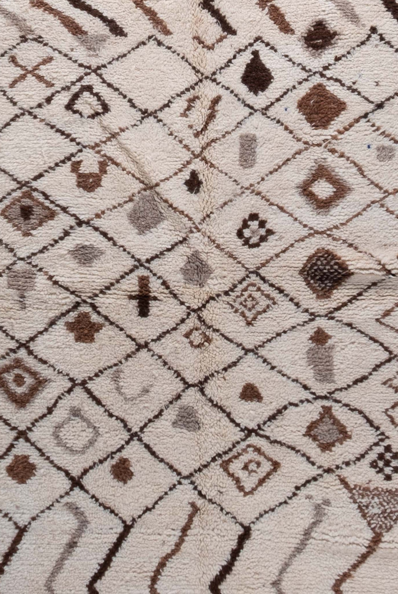 Azilal Moroccan Rug - 3'11'' x 6'3" - AZ125