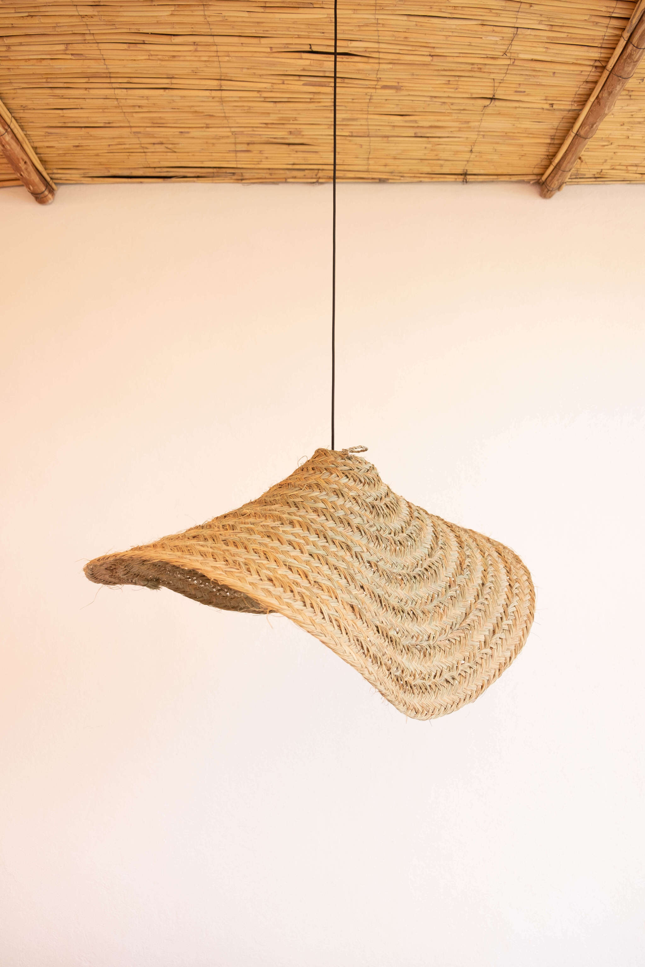 Agafay Wicker Light Fixture