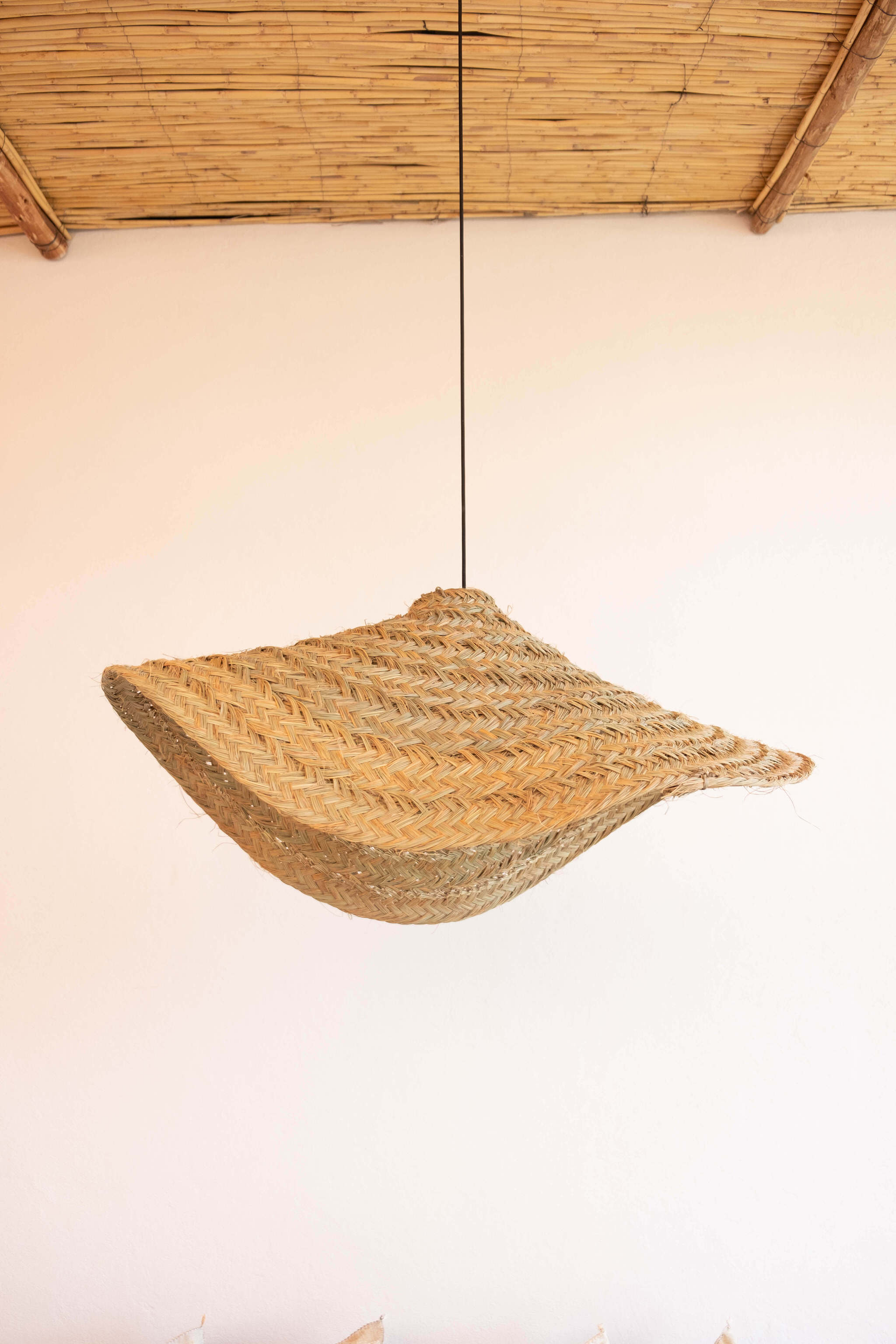 Agafay Wicker Light Fixture