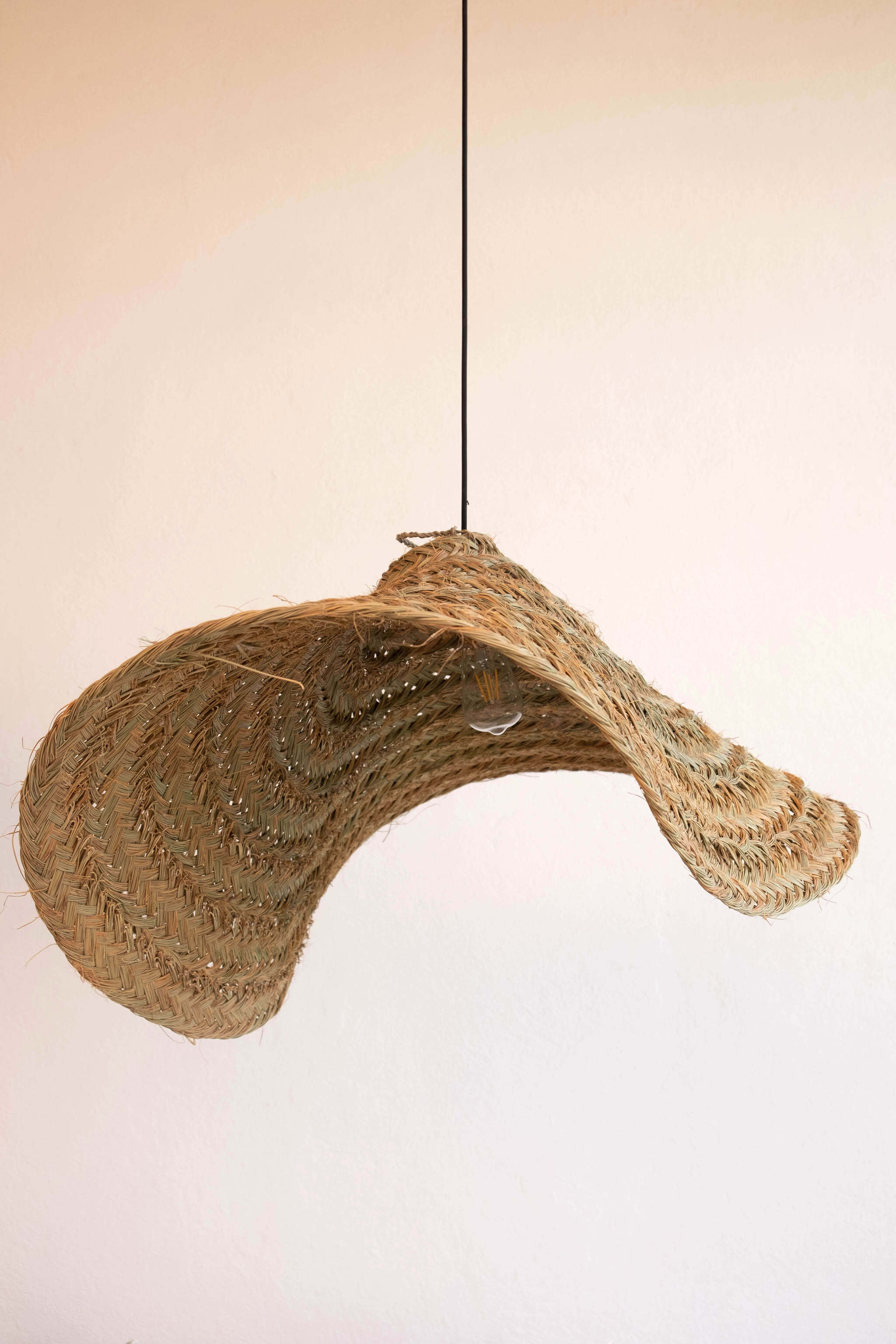 Agafay Wicker Light Fixture